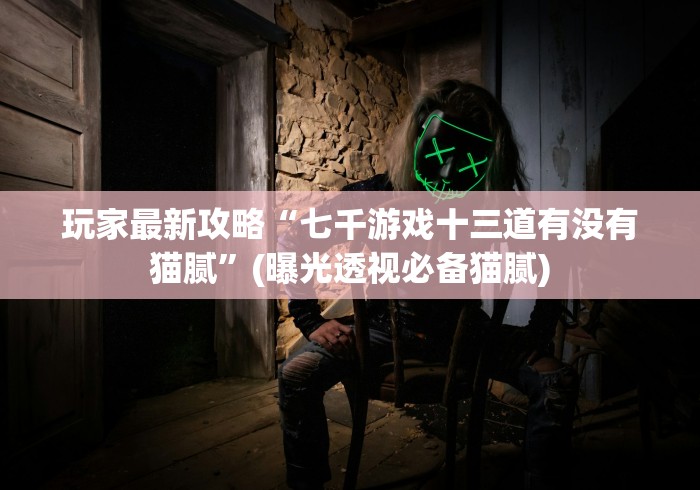 玩家最新攻略“七千游戏十三道有没有猫腻”(曝光透视必备猫腻)