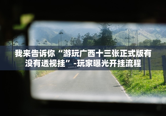 我来告诉你”打罗松如何会赢”2025开挂教程步骤