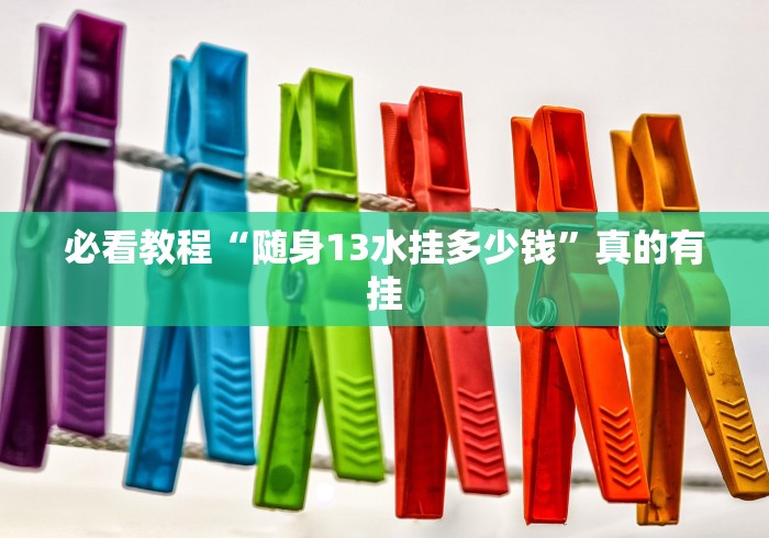 必看教程“随身13水挂多少钱”真的有挂