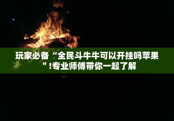 玩家必备“全民斗牛牛可以开挂吗苹果"!专业师傅带你一起了解 玩家必备“全民斗牛牛可以开挂吗苹果"!专业师傅带你一起了解