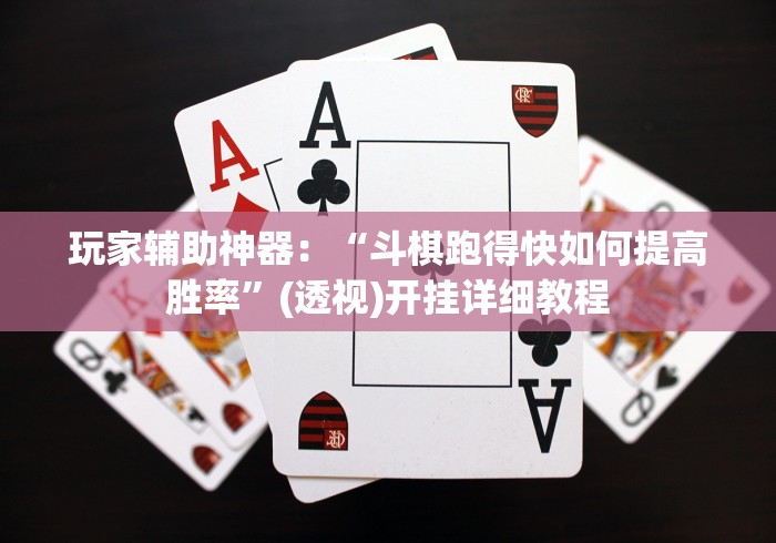 玩家辅助神器：“斗棋跑得快如何提高胜率”(透视)开挂详细教程