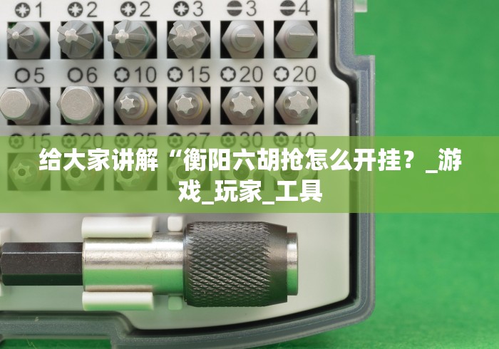 给大家讲解“衡阳六胡抢怎么开挂？_游戏_玩家_工具