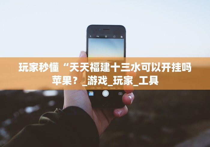 玩家秒懂“天天福建十三水可以开挂吗苹果？_游戏_玩家_工具