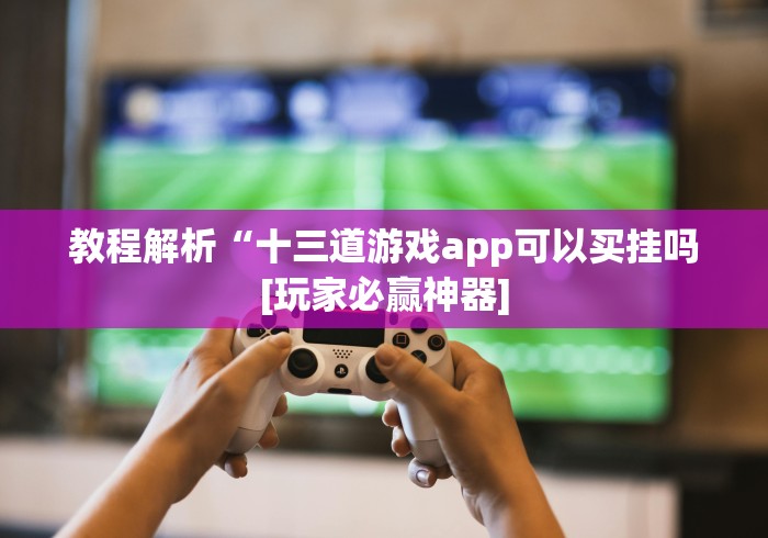 教程解析“十三道游戏app可以买挂吗[玩家必赢神器]