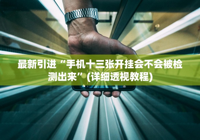 最新引进“手机十三张开挂会不会被检测出来”(详细透视教程)