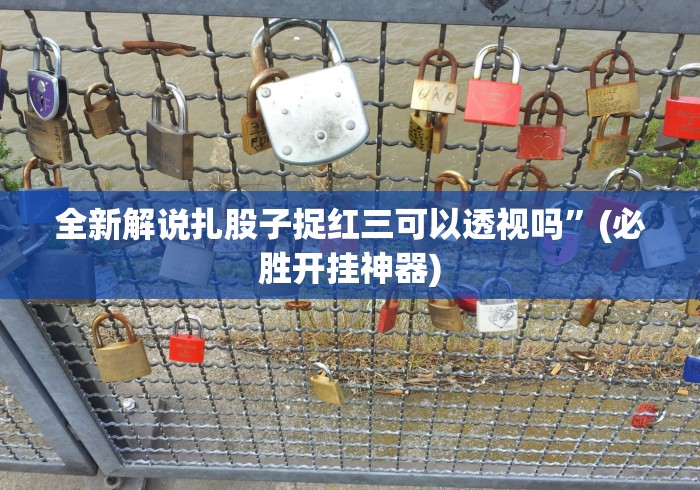 全新解说扎股子捉红三可以透视吗”(必胜开挂神器)