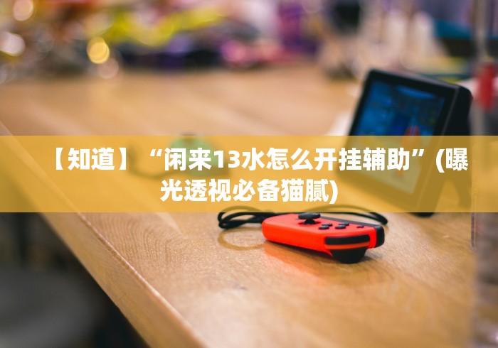 【知道】“闲来13水怎么开挂辅助”(曝光透视必备猫腻)