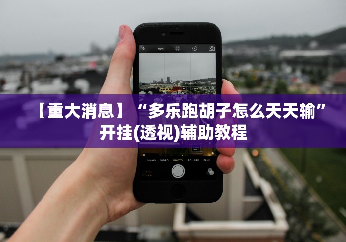 【重大消息】“多乐跑胡子怎么天天输”开挂(透视)辅助教程