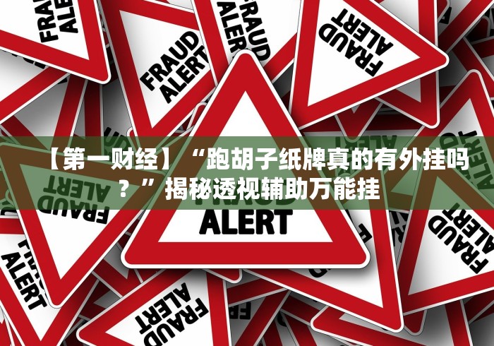 【第一财经】“跑胡子纸牌真的有外挂吗？”揭秘透视辅助万能挂