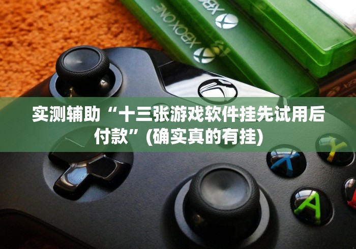 实测辅助“十三张游戏软件挂先试用后付款”(确实真的有挂)