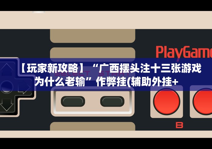 【玩家新攻略】“广西摆头注十三张游戏为什么老输”作弊挂(辅助外挂+