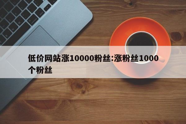 低价网站涨10000粉丝:涨粉丝1000个粉丝