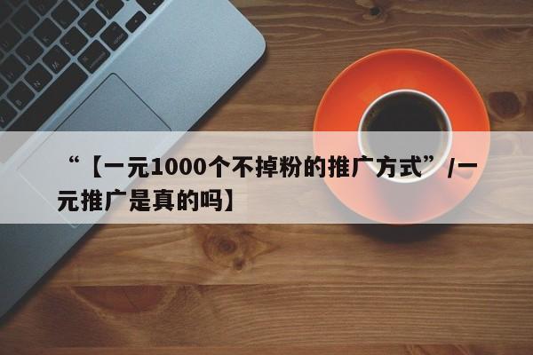 “【一元1000个不掉粉的推广方式”/一元推广是真的吗】